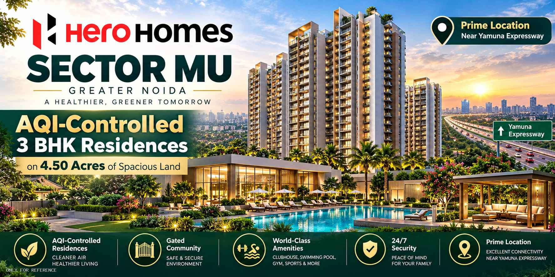 Hero Homes Sector MU Greater Noida | Newly-Launched Flats